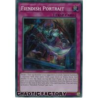 MP21-EN033 Fiendish Portrait Super Rare 1st Edition NM