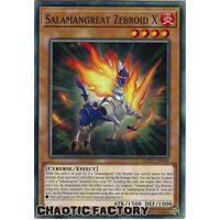 MP21-EN044 Salamangreat Zebroid X Common 1st Edition NM