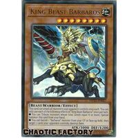 MP21-EN057 King Beast Barbaros Ultra Rare 1st Edition NM