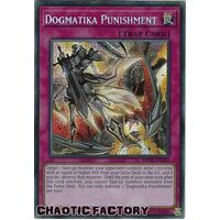 MP21-EN147 Dogmatika Punishment Prismatic Secret Rare 1st Edition NM