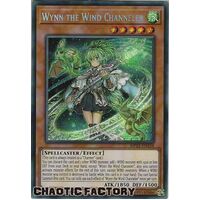 MP21-EN158 Wynn the Wind Channeler Prismatic Secret Rare 1st Edition NM