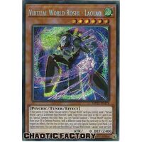 MP21-EN174 Virtual World Roshi - Laolao Prismatic Secret Rare 1st Edition NM