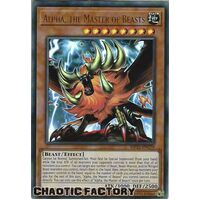 MP21-EN179 Alpha, the Master of Beasts Ultra Rare 1st Edition NM