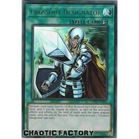 MP21-EN258 Crossout Designator Ultra Rare 1st Edition NM