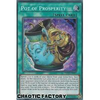 MP22-EN037 Pot of Prosperity Prismatic Secret Rare 1st Edition NM