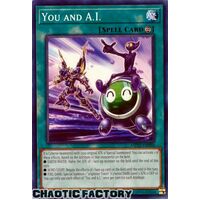 MP22-EN096 You and A.I. Common 1st Edition NM