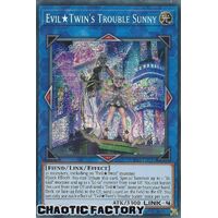 MP22-EN216 Evil Twin's Trouble Sunny Prismatic Secret Rare 1st Edition NM