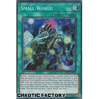 MP22-EN225 Small World Prismatic Secret Rare 1st Edition NM