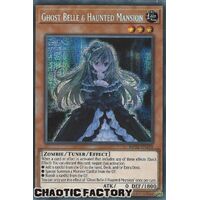 MP22-EN258 Ghost Belle & Haunted Mansion Prismatic Secret Rare 1st Edition NM