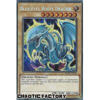 MP22-EN266 Blue-Eyes White Dragon Prismatic Secret Rare 1st Edition NM