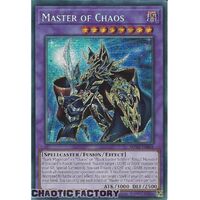 MP23-EN018 Master of Chaos Prismatic Secret Rare 1st Edition NM