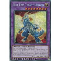 MP23-EN019 Blue-Eyes Tyrant Dragon Prismatic Secret Rare 1st Edition NM
