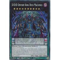 MP23-EN023 D/D/D Deviser King Deus Machinex Prismatic Secret Rare 1st Edition NM
