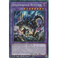 MP23-EN082 Dinomorphia Rexterm Prismatic Secret Rare 1st Edition NM