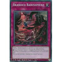 MP23-EN102 Branded Banishment Prismatic Secret Rare 1st Edition NM