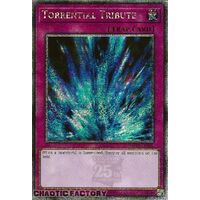 MP24-EN010 Torrential Tribute Quarter Century Secret Rare 1st Edition NM