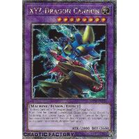 MP24-EN011 XYZ-Dragon Cannon (alternate artwork) Quarter Century Secret Rare 1st Edition NM
