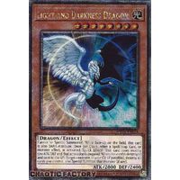 MP24-EN024 Light and Darkness Dragon Quarter Century Secret Rare 1st Edition NM