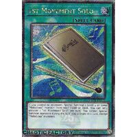 MP24-EN038 1st Movement Solo Quarter Century Secret Rare 1st Edition NM