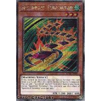 MP24-EN040 Speedroid Terrortop Quarter Century Secret Rare 1st Edition NM