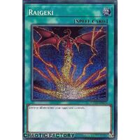 MP24-EN056 Raigeki (alternate artwork) Prismatic Secret Rare 1st Edition NM