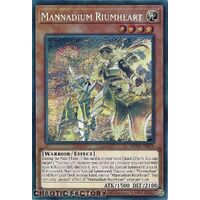 MP24-EN079 Mannadium Riumheart Prismatic Secret Rare 1st Edition NM