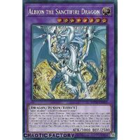 MP24-EN082 Albion the Sanctifire Dragon Prismatic Secret Rare 1st Edition NM