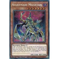 MP24-EN093 Nightmare Magician Prismatic Secret Rare 1st Edition NM