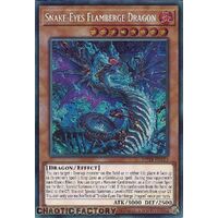 MP24-EN113 Snake-Eyes Flamberge Dragon Prismatic Secret Rare 1st Edition NM