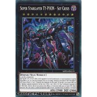 MP24-EN119 Super Starslayer TY-PHON - Sky Crisis Prismatic Secret Rare 1st Edition NM