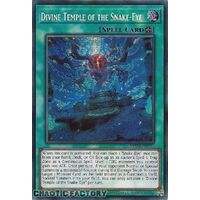MP24-EN123 Divine Temple of the Snake-Eye Prismatic Secret Rare 1st Edition NM