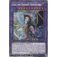MP25-EN009 Light and Darkness Dragonlord Starlight Rare 1st Edition NM