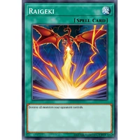 MP25-EN015 Raigeki (Slifer the Sky Dragon Art) Starlight Rare 1st Edition NM