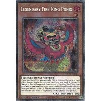 MP25-EN048 Legendary Fire King Ponix Starlight Rare 1st Edition NM