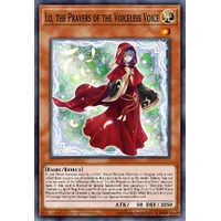 MP25-EN052 Lo, the Prayers of the Voiceless Voice Prismatic Secret Rare 1st Edition NM