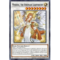 MP25-EN069 Minerva, the Athenian Lightsworn Prismatic Secret Rare 1st Edition NM