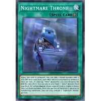 MP25-EN072 Nightmare Throne Prismatic Secret Rare 1st Edition NM