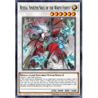 MP25-EN087 Rciela, Sinister Soul of the White Forest Prismatic Secret Rare 1st Edition NM