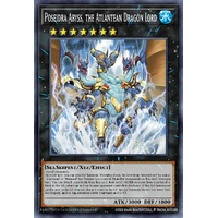 MP25-EN108 Poseidra Abyss, the Atlantean Dragon Lord Prismatic Secret Rare 1st Edition NM