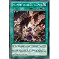 MP25-EN113 Deception of the Sinful Spoils Prismatic Secret Rare 1st Edition NM