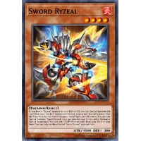 MP25-EN118 Sword Ryzeal Prismatic Secret Rare 1st Edition NM