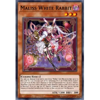 MP25-EN122 Maliss <P> White Rabbit Prismatic Secret Rare 1st Edition NM