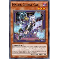 MP25-EN123 Maliss <P> Chessy Cat Prismatic Secret Rare 1st Edition NM