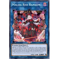 MP25-EN125 Maliss <Q> Red Ransom Prismatic Secret Rare 1st Edition NM