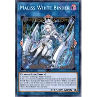 MP25-EN126 Maliss <Q> White Binder Prismatic Secret Rare 1st Edition NM