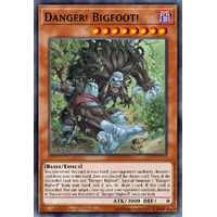 MP25-EN140 Danger! Bigfoot! Prismatic Secret Rare 1st Edition NM