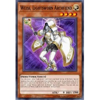MP25-EN186 Weiss, Lightsworn Archfiend Ultra 1st Edition NM