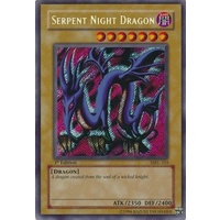 Serpent Night Dragon - MRL-103 - Secret Rare 1st Edition NM