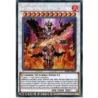 Yugioh MYFI-EN008 Geomathmech Final Sigma Secret Rare 1st Edition NM