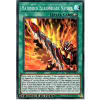Yugioh MYFI-EN011 Mathmech Billionblade Nayuta Super Rare 1st Edition NM